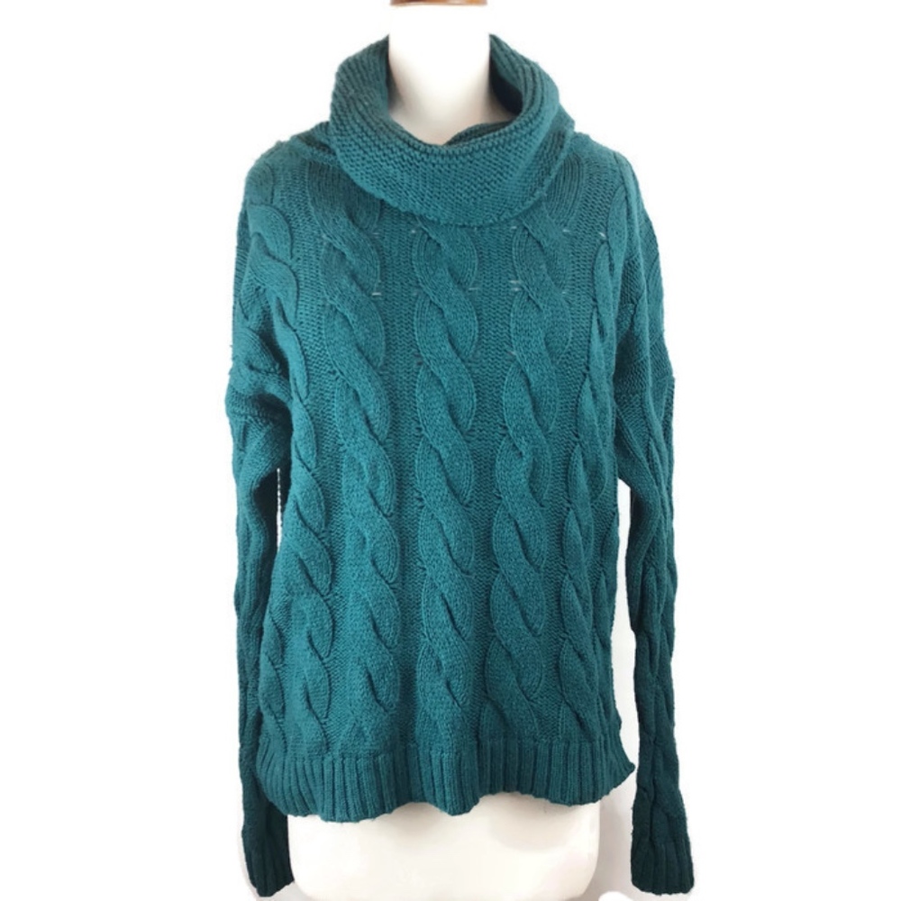 Banana Republic Knit Chunky Turtleneck Size Medium